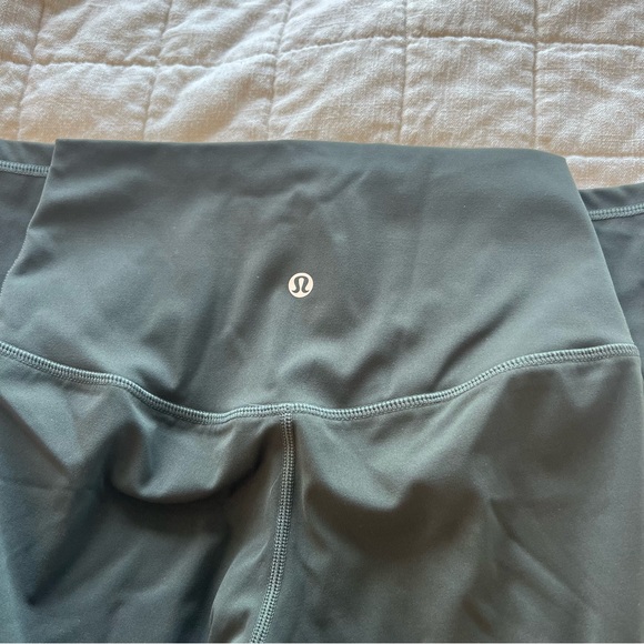 Forest Green Lululemon Leggings - Picture 3 of 10